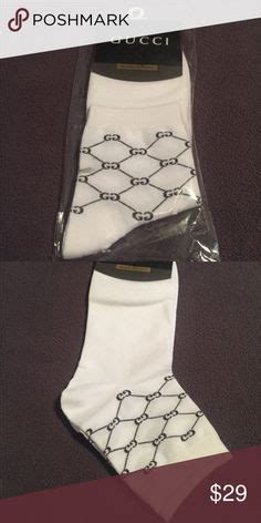 high top socks with gucci flips